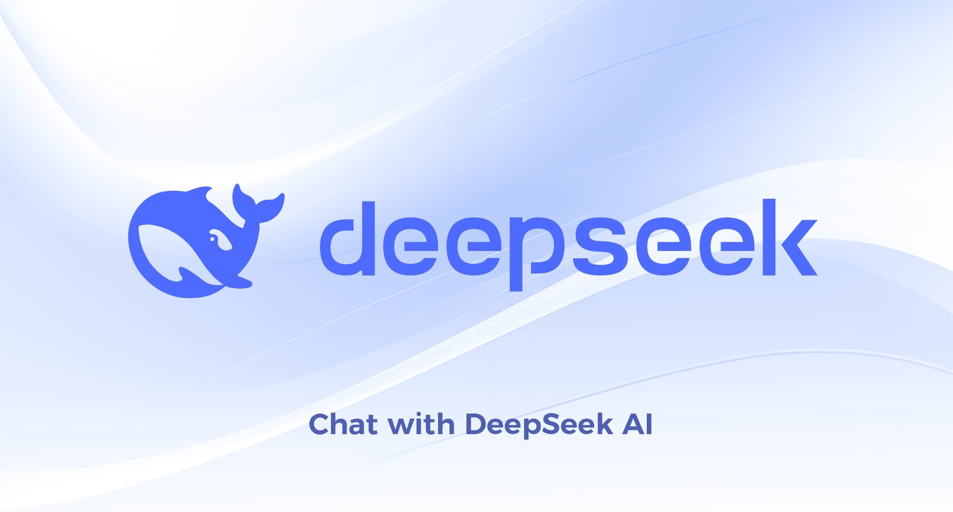 DeepSeek homepage