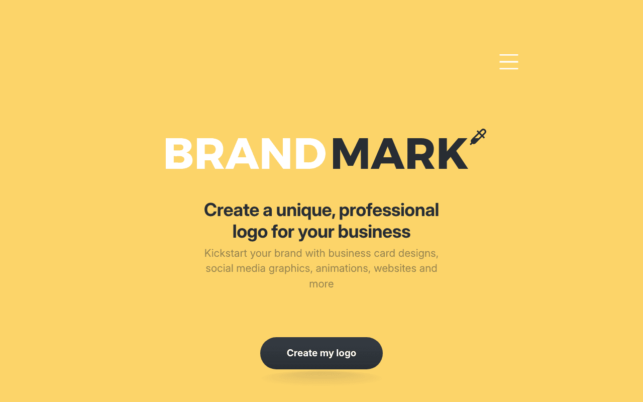 Brandmark homepage