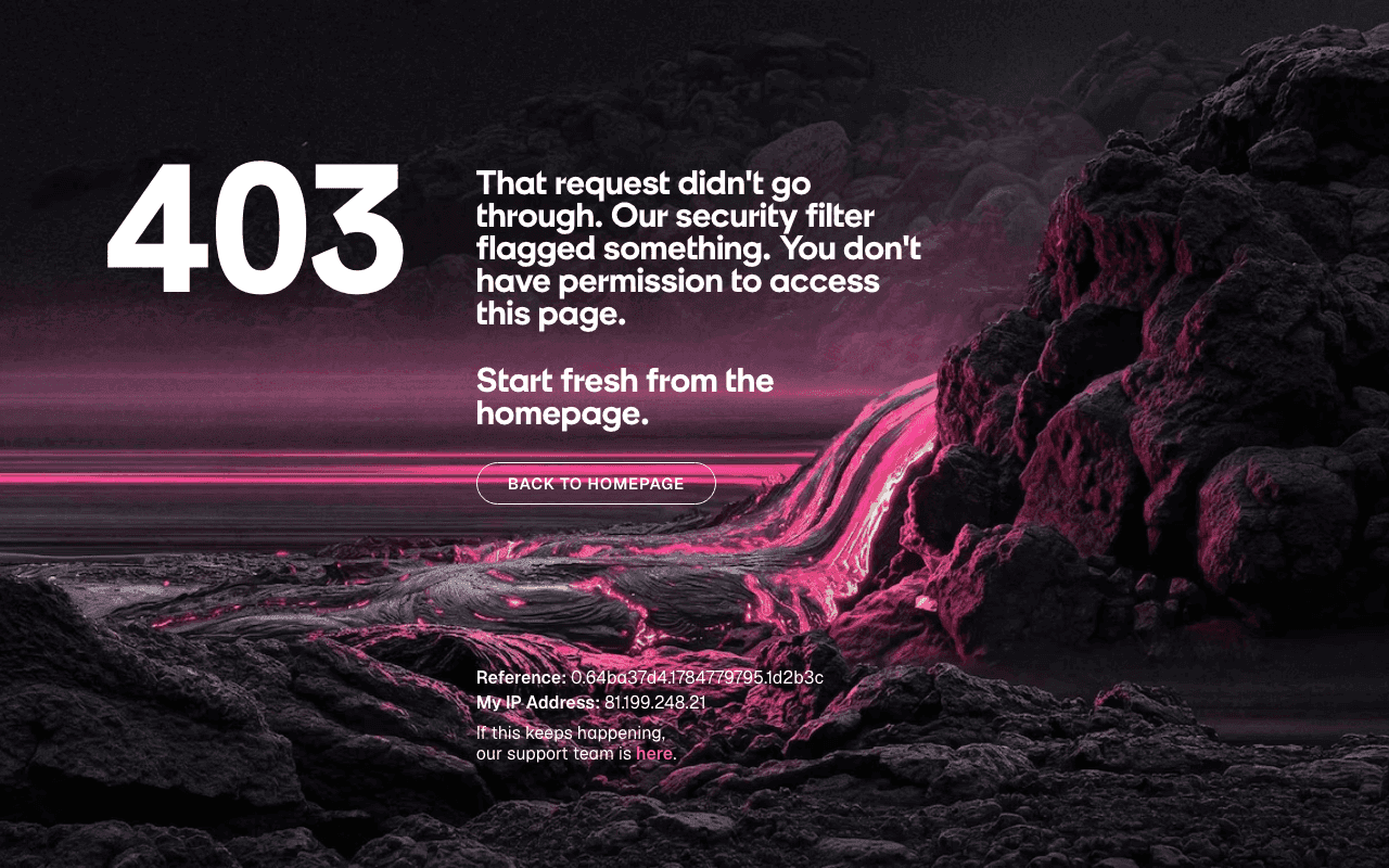 Magnific AI homepage