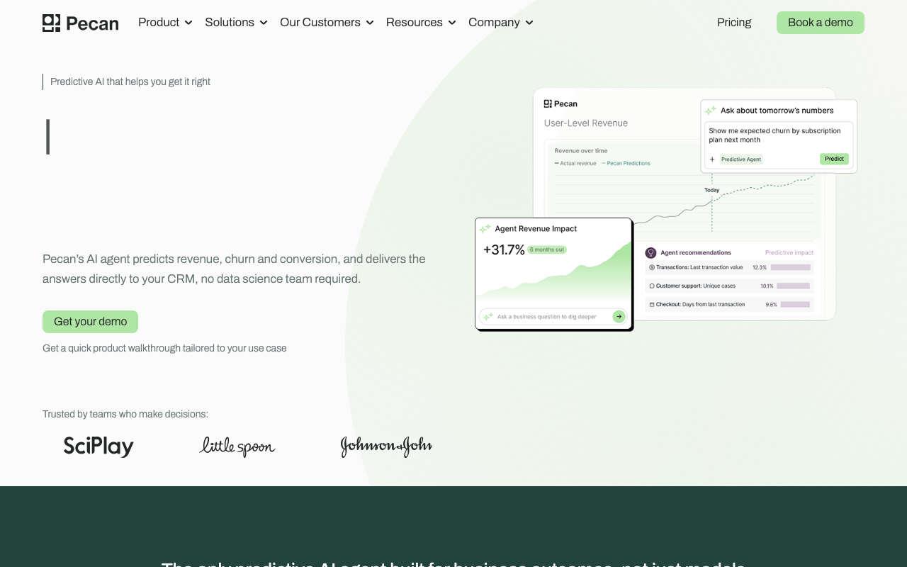 Pecan homepage